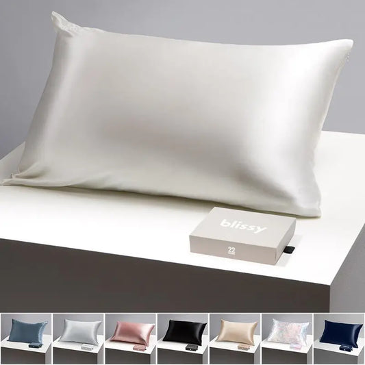 Blissy Silk Pillowcase - 100% Pure Mulberry Silk